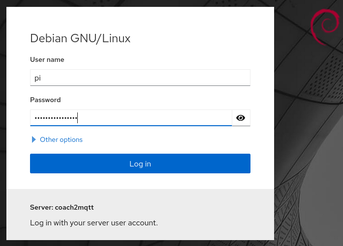 Login Dialog